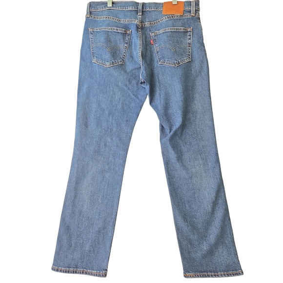 LEVI'S Men's 511 BIG E Jeans W34 L30 Blue Denim Straight Fit Casual Pants - Picture 10 of 15